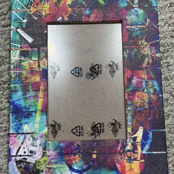 Colorful Abstract guitar Picture Frame - Picture 2 of 3